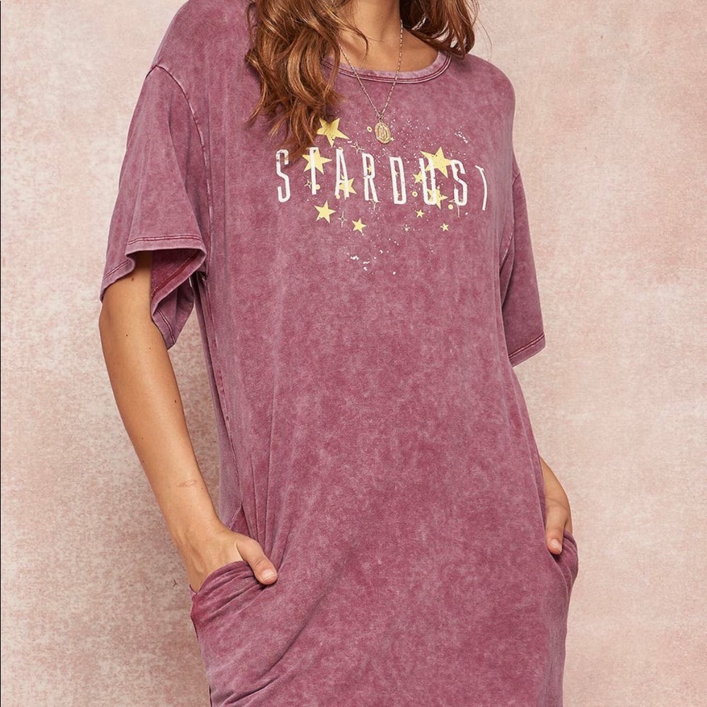 T-shirt mini dress